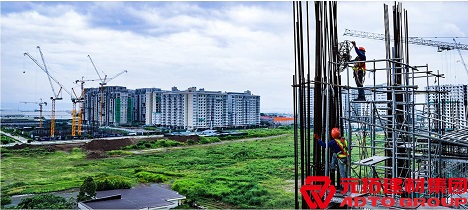 菲律賓建筑公司PH062客戶(hù)采購(gòu)元拓圓盤(pán)腳手架、鋼支撐、絲桿、鋁工字梁